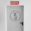 Vinyl Wall Art Decal - Reindeer Names - 16" x 16" - Holiday Christmas Season Trendy Seasonal Quote Sticker For Home School Living Room Work Office Classroom Store Decor 2