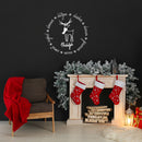 Vinyl Wall Art Decal - Reindeer Names - 16" x 16" - Holiday Christmas Season Trendy Seasonal Quote Sticker For Home School Living Room Work Office Classroom Store Decor 3