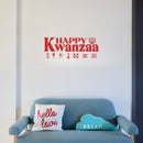 Vinyl Wall Art Decal - Kwanzaa Principles - 14" x 31" - Trendy Lovely African American Culture inspiring Quote Sticker For Home Bedroom Family Living Room School Office Coffee Shop Decor 3