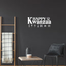 Vinyl Wall Art Decal - Kwanzaa Principles - 14" x 31" - Trendy Lovely African American Culture inspiring Quote Sticker For Home Bedroom Family Living Room School Office Coffee Shop Decor 2