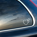 Vinyl Wall Art Decal - Stethoscope Heart - 4.7" x 6" - Modern Motivational Design For Bedroom Mirror Notebooks Laptops Mugs Thermos Cars Window Bumper Sticker Windows Decor 3