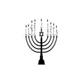Vinyl Wall Art Decal - Hanukkiah Meaning - Modern Lovely Jewish Holiday Inspiring Sticker For Home Family Room Dining Room Coffee Shop Storefront Hebrew Culture Decor 1