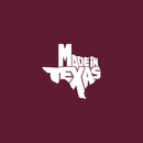 Vinyl Wall Art Decal - Made In Texas - 15" x 17" - Trendy Motivational Texas State Design Sticker For Home Living Room Office School Classroom Coffee Shop Storefront Windows Decor 1