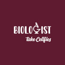 Vinyl Wall Art Decal - Biologist Take Cellfies - 17" x 31" - Trendy Motivating Fun Positive Good Vibes Quote Sticker For Home Study Room School Classroom Biology Lab Library Decor 1