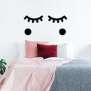 Vinyl Wall Art Decal - Sleep Eyes - Trendy Inspirational Cute Design Sticker For Children Bedroom Home Baby Nursery Daycare Kids Room Decor 3