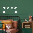 Vinyl Wall Art Decal - Sleep Eyes - 22" x 10" - Trendy Inspirational Cute Design Sticker For Children Bedroom Home Baby Nursery Daycare Kids Room Decor 3