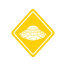 Vinyl Wall Art Decal - UF-OH! - 18" x 20" - Yeah Movie Trendy Inspirational Spaceship Sign Sticker For Children Bedroom Home School Science Galaxy Alien Kids Room Decor 1