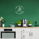 Vinyl Wall Art Decal - Happiness Is The Smell Of Freshly Baked Bread - 17.5" x 17" - Modern Inspirational Funny Quote Sticker For Home Kitchen Restaurant Store Dining Room Decor 2