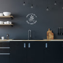 Vinyl Wall Art Decal - Happiness Is The Smell Of Freshly Baked Bread - 17.5" x 17" - Modern Inspirational Funny Quote Sticker For Home Kitchen Restaurant Store Dining Room Decor 3