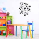 Vinyl Wall Art Decal - Math Signs - 20" x 17" - Trendy Motivational Educational Back to School Design Sticker For Classroom Kids Room Home Kindergarten Funny Playroom Preschool Decor 3