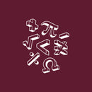 Vinyl Wall Art Decal - Math Signs - 20" x 17" - Trendy Motivational Educational Back to School Design Sticker For Classroom Kids Room Home Kindergarten Funny Playroom Preschool Decor 1