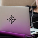 Vinyl Wall Art Decal - Witches Knot - 4" x 4" - Power Of 4 Elements Magic Quote Sticker For Office Laptop Mugs Thermos Notebook Girls Mystic Spooky Decor 3