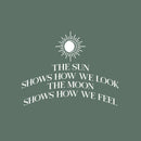 Vinyl Wall Art Decal - The Sun Shows How We Look - 17" x 22.5" - Peaceful Inspirational Good Vibes Sticker For Home Office Bedroom Closet  Living Room Decor 1