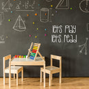 Vinyl Wall Art Decal - Let's Play Let's Read - 17" x 25" - Modern Fun Lovely Inspirational Sticker For Kids Room Toddlers Nursery Playroom Kindergarten Classroom Daycare Playground Decor 3