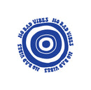 Vinyl Wall Art Decal - No Bad Vibes - 14" x 14" - Trendy Peaceful Good Vibes Quote Evil Eye Design Sticker For Bedroom Closet Living Room School Office Decor 1