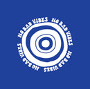 Vinyl Wall Art Decal - No Bad Vibes - 14" x 14" - Trendy Peaceful Good Vibes Quote Evil Eye Design Sticker For Bedroom Closet Living Room School Office Decor 1