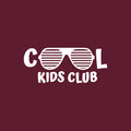 Vinyl Wall Art Decal - Cool Kids Club - 17" x 40" - Trendy Inspirational Cool Glasses Design Sticker For Children Bedroom Home Baby Nursery Daycare Kids Room Decor 1