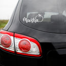 Vinyl Wall Art Decal - Maestra -Teacher - 4" x 9" - Trendy Cute Mexican Quote Bumper Sticker For Car Window Thermos Coffee Mug Luggage Office Notebook Laptop Decor 3