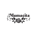 Vinyl Wall Art Decal - Mamacita - 15" x 35.5" - Trendy Lovely Spanish Mexican Quote Sticker For Home Bedroom Closet Make Up Mirror Office Boutique Beauty Salon Decor 1