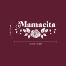 Vinyl Wall Art Decal - Mamacita - 15" x 35.5" - Trendy Lovely Spanish Mexican Quote Sticker For Home Bedroom Closet Make Up Mirror Office Boutique Beauty Salon Decor 4