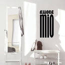 Vinyl Wall Art Decal - Amore Mio / My Love - 21. Trendy Inspiring Lovely Optimistic Spanish Quote Sticker For Home Bedroom Closet Living Room Coffee Shop Decor 3