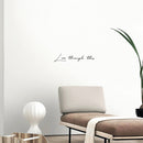 Vinyl Wall Art Decal - Live Through This - 13.5" x 25" - Trendy Motivating Positive Healthy Quote Sticker For Home Workout Room Office Yoga CrossFit Center Gym Fitness Lifestyle Decor 3
