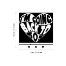 Vinyl Wall Art Decal - I'm Going Back To 505 - 12.5" x 12" - Trendy Fun Inspiring Lyrics Quote Sticker For Home Bedroom Living Room Office School Coffee Shop Music Storefront Decor 4