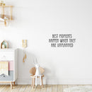 Vinyl Wall Art Decal - Let Them Be Little - 8" x 15" - Trendy Inspirational Cute Design Sticker For Children Bedroom Home Baby Nursery Daycare Kids Room Decor 2