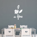 Vinyl Wall Art Decal - I Bee Leaf In You - 17" x 10.5" - Trendy Inspirational Cute Design Sticker For Children Bedroom Home Baby Nursery Daycare Kids Room Decor 2