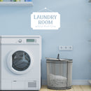 Vinyl Wall Art Decal - Laundry Room • Help Wanted • - - Trendy Funny Lovely Quote Sticker For Home Bathroom Washing Room Space Laundry Business Storefront Humor Decor 5
