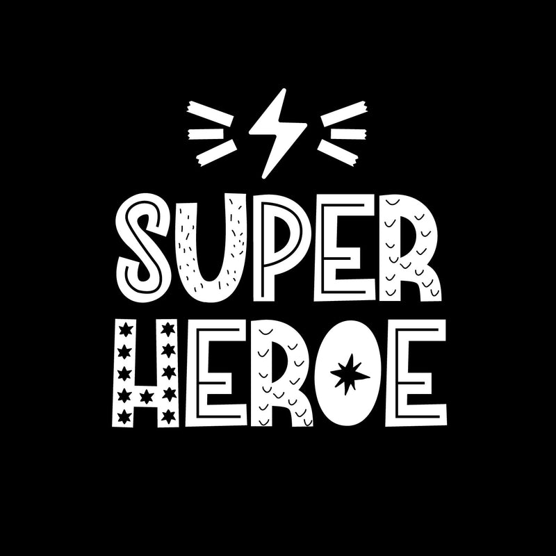 Vinyl Wall Art Decal - Super Heroe / Super Hero - 15" x 15" - Trendy Lovely Funny Design Spanish Quote Sticker For Home Toddlers Room Baby's Nursery Playroom Daycare Playground Decor 4