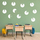 Vinyl Wall Art Decal - Fractions - 22.5" x 71" - Cute Educational Quote Sticker For School Classroom Home Kids Room Playroom Preschool Math Decor 2