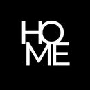 Vinyl Wall Art Decal - Home - 13" x 14" - Trendy Lovely Inspirational Positive Quote Sticker For Home Bedroom Family Living Room Playroom Kids Room Kindergarten Playground Decor 1