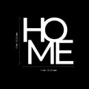 Vinyl Wall Art Decal - Home - 13" x 14" - Trendy Lovely Inspirational Positive Quote Sticker For Home Bedroom Family Living Room Playroom Kids Room Kindergarten Playground Decor 4