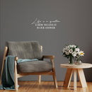 Vinyl Wall Art Decal - Life Is A Question & How We Live It Is Our Answer - 9" x 25" - Optimistic Good Vibes Sticker For Home Bedroom Closet Living Room Office Coffee Shop Decor 3