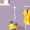 Vinyl Wall Art Decal - Follow Your Dreams - 25" x 6" - Modern Motivational Self Love Quote Sticker For Home Bedroom Window Office Therapy Living Room Mirror Decor 3