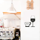 Vinyl Wall Art Decal - Week End - 16" x 17" - Trendy Inspirational Weekend Quote Sticker For Wine Lovers Home Bar Kitchen Living Room Restaurant Store Decor 3