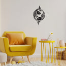 Vinyl Wall Art Decal - Fish - 25" x 17" - Modern Sticker Trendy Figure Minimalist Animal Design For Home Bedroom Mirror Living Room Work Office Window Decor 2