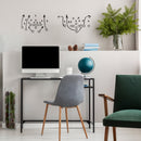 Vinyl Wall Art Decal - Football Offensive Plays - 17" x 56" - Trendy Fun Motivational Positive American Football Design Sticker For Living Room College Locker Room Sports Bar Decor 2