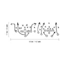 Vinyl Wall Art Decal - Football Offensive Plays - 17" x 56" - Trendy Fun Motivational Positive American Football Design Sticker For Living Room College Locker Room Sports Bar Decor 4