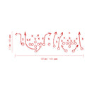 Vinyl Wall Art Decal - Football Offensive Plays - 17" x 56" - Trendy Fun Motivational Positive American Football Design Sticker For Living Room College Locker Room Sports Bar Decor 4