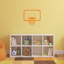 Vinyl Wall Art Decal - Basketball Backboard - 16.5" x 17.5" - Trendy Fun Motivational Basketball Quote Sticker For School Classroom College Office Sport Bar Storefront Gym Fitness Decor 2