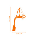 Vinyl Wall Art Decal - Basketball Hoop - 30" x 16.5" - Trendy Fun Motivational Basketball Quote Sticker For School Classroom College Office Sport Bar Storefront Gym Fitness Decor 4