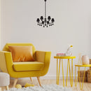 Vinyl Wall Art Decal - Light Candle - 16.5" x 25" - Modern Inspirational Sticker For Home Bedroom Family Room Kitchen Dining Room Restaurant Coffee Shop Decor 2