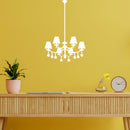 Vinyl Wall Art Decal - Light Candle - 16.5" x 25" - Modern Inspirational Sticker For Home Bedroom Family Room Kitchen Dining Room Restaurant Coffee Shop Decor 2