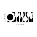 Vinyl Wall Art Decal - Kitchen Plates - - Modern Inspirational Sticker For Home Bedroom Family Room Kitchen Dining Room Restaurant Coffee Shop Decor 4