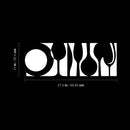 Vinyl Wall Art Decal - Kitchen Plates - 10" x 27.5" - Modern Inspirational Sticker For Home Bedroom Family Room Kitchen Dining Room Restaurant Coffee Shop Decor 4