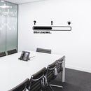 Vinyl Wall Art Decal - Idea Loading ???? - 8" x 25" - Trendy Inspiring Funny Good Vibes Quote Sticker For Home Playroom Living Room Classroom School Office Coffee Shop Decor 3