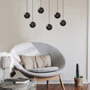 Vinyl Wall Art Decal - Hanging Roof Lights - 49.5" x 16.5" - Trendy Creative Desgin Sticker For Home Office Bedroom Living Room Kitchen Restaurants Window Decor 2