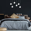 Vinyl Wall Art Decal - Hanging Roof Lights - 49.5" x 16.5" - Trendy Creative Desgin Sticker For Home Office Bedroom Living Room Kitchen Restaurants Window Decor 2